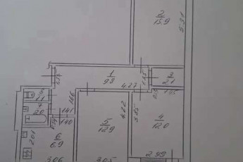 Продам 3-х кімнатну квартиру, Рогань, Код: 815867/1