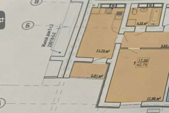 Продам 1-кімнатну квартиру в новобудові, Журавлевка, ЖК Гидропарк, Код: 816017/1