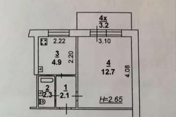 Сдам 1-кімнатну квартиру, Журавлевка, Код: 816276/1