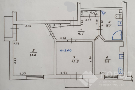 Продам 2-х кімнатну квартиру, Сосновая Горка, Код: 111917/30