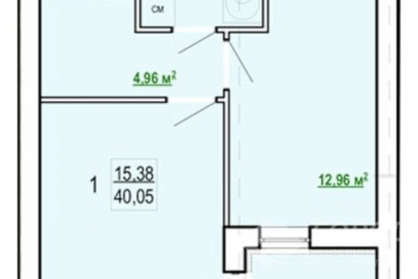 Продам 1-кімнатну квартиру в новобудові, Журавлевка, Код: 164956/63