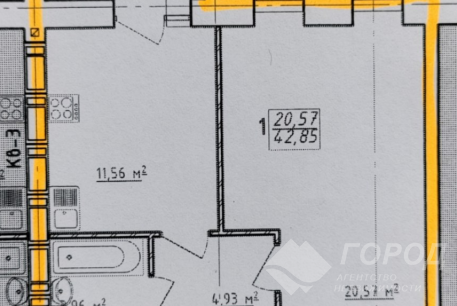 Продам 1-кімнатну квартиру в новобудові, Гагарина проспект, Код: 212655/5