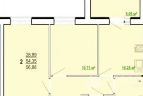 Продам 2-х кімнатну квартиру в новобудові, Алексеевка, Код: 232504/135