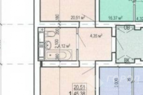 Продам 1-кімнатну квартиру в новобудові, Салтовка, Код: 256338/20