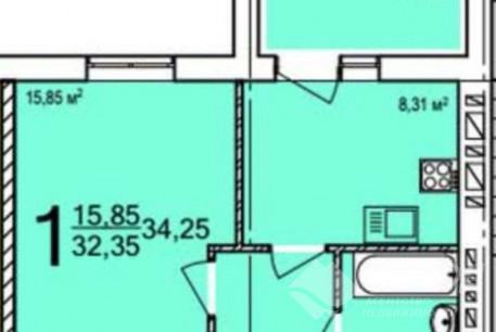Продам 1-кімнатну квартиру в новобудові, Салтовка, Код: 256338/23