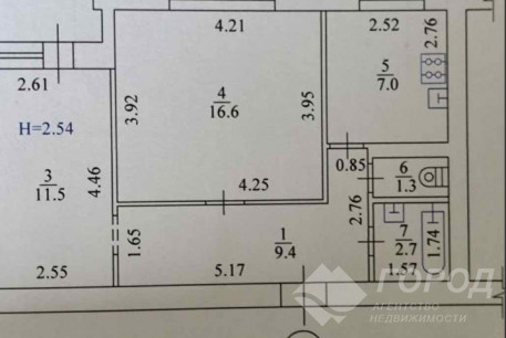 Продам 2-х кімнатну квартиру, Одесская, Код: 257306/131