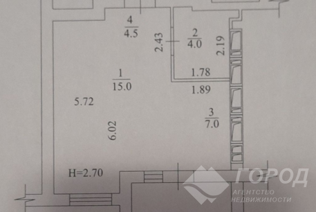 Продам 1-кімнатну квартиру в новобудові, Салтовка, Код: 257306/23