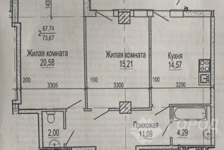 Продам 2-х кімнатну квартиру, Алексеевка, Код: 257306/25