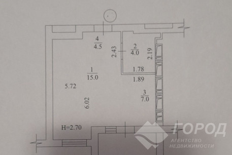 Продам 1-кімнатну квартиру в новобудові, Салтовка, Код: 257306/83