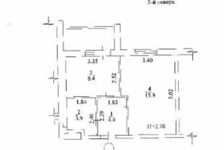 Продам 1-кімнатну квартиру в новобудові, Салтовка, Код: 257306/93