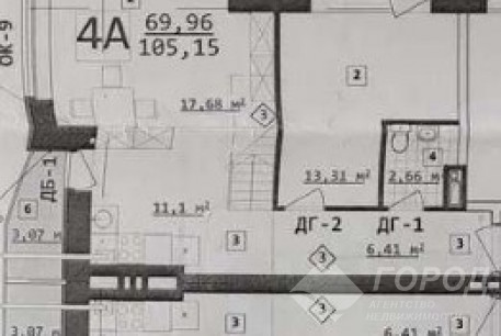 Продам 4-х кімнатну квартиру в новобудові, Центральный рынок, Код: 257384/12