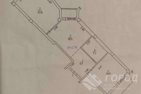 Продам 2-х кімнатну квартиру, Гагарина проспект, Проспект Гагарина метро, Код: 260217/9