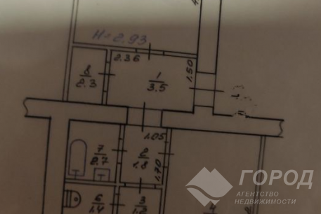 Продам 2-х кімнатну квартиру, Гагарина проспект, Код: 266788/30