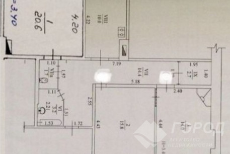 Продам 3-х кімнатну квартиру, Центральный рынок, Код: 281826/35