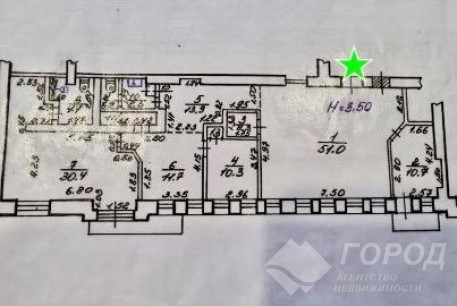 Продам 4-х кімнатну квартиру, Центр, Пушкинская метро, Код: 295445/50