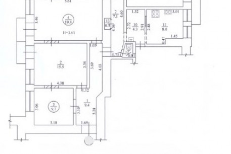 Продам 5-и кімнатну квартиру, Центр, Пушкинская метро, Код: 295445/57