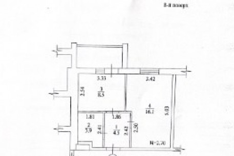 Продам 1-кімнатну квартиру в новобудові, Салтовка, Код: 295445/58