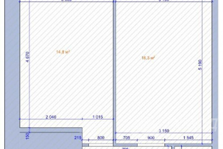Продам 1-кімнатну квартиру в новобудові, Центр, Код: 296157/11