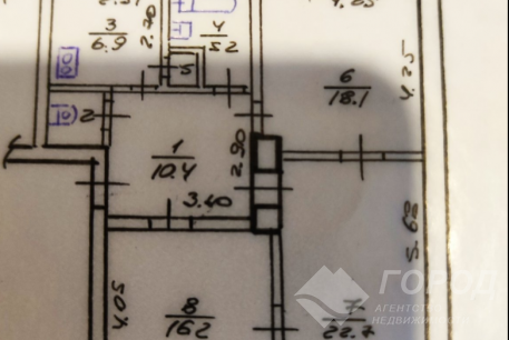 Продам 3-х кімнатну квартиру, Центр, Код: 298806/42