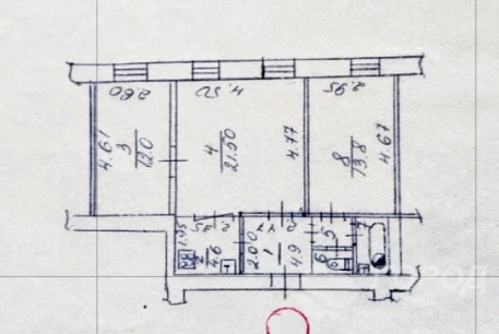 Продам 3-х кімнатну квартиру, Центр, Код: 328901/24