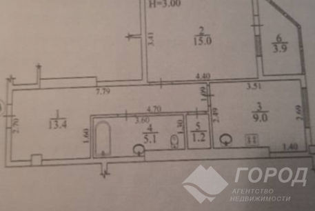 Продам 1-кімнатну квартиру в новобудові, Гагарина проспект, Код: 366441/23