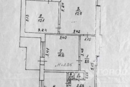 Продам 3-х кімнатну квартиру, Залютино, Код: 382888/130