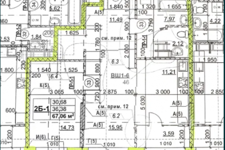 Продам 2-х кімнатну квартиру в новобудові, Гагарина проспект, Код: 383482/2