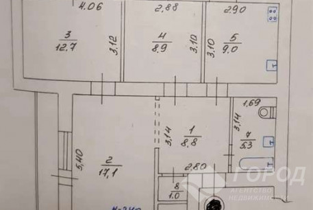 Продам 3-х кімнатну квартиру, Одесская, Код: 430291/7