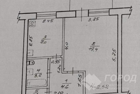 Продам 1-кімнатну квартиру, Новые дома, Код: 444249/54