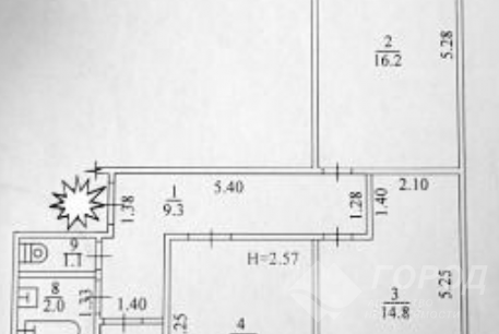 Продам 3-х кімнатну квартиру, Салтовка, Код: 450331/66