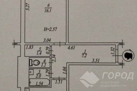 Продам 1-кімнатну квартиру, Одесская, Код: 453861/46