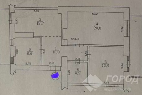Продам 2-х кімнатну квартиру, Центр, Код: 453861/48