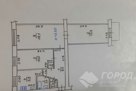 Продам 3-х кімнатну квартиру, ХТЗ, Код: 457524/4