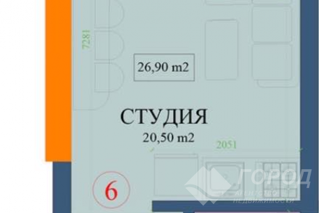Продам 1-кімнатну квартиру в новобудові, Центр, Архитектора Бекетова метро, Код: 476046/2