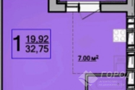 Продам 1-кімнатну квартиру в новобудові, Салтовка, Код: 476046/40