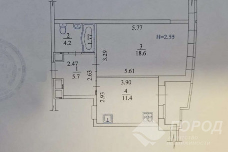 Продам 1-кімнатну квартиру в новобудові, Салтовка, Героев Труда метро, Код: 481709/2