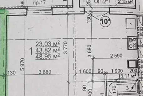 Продам 1-кімнатну квартиру в новобудові, Салтовский, Завод им. Малышева метро, Код: 482207/4