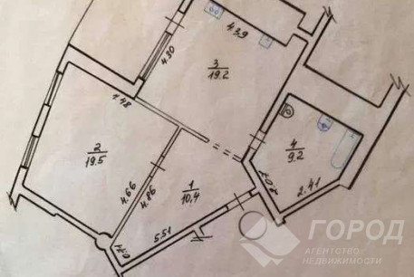 Продам 1-кімнатну квартиру в новобудові, Салтовка, Код: 486418/2