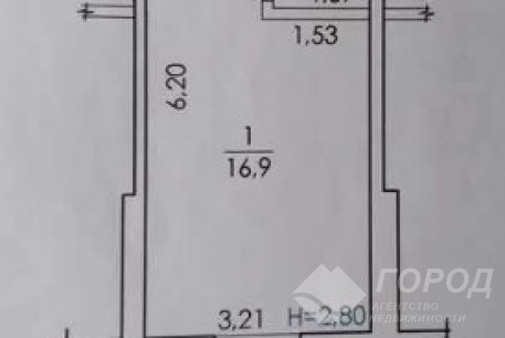 Продам гостинку, Гагарина проспект, Спортивная метро, Код: 494301/5