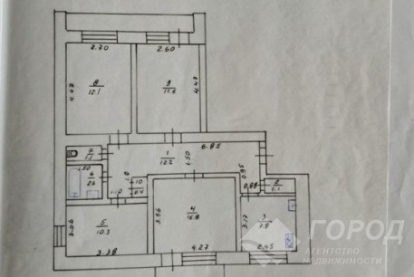 Продам 4-х кімнатну квартиру, Завод Шевченко, Код: 496979/47