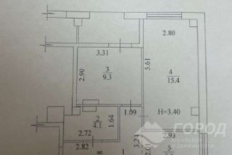 Продам 1-кімнатну квартиру в новобудові, Алексеевка, Код: 498803/3