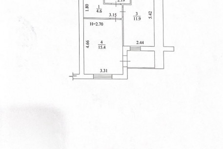 Продам 1-кімнатну квартиру в новобудові, Журавлевка, ЖК Гидропарк, Код: 499833/40