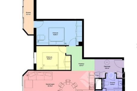 Продам 3-х кімнатну квартиру в новобудові, Павлово поле, 23 Августа метро, Код: 501370/7