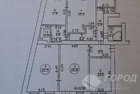 Продам 3-х кімнатну квартиру, Центральный рынок, Код: 502792/5