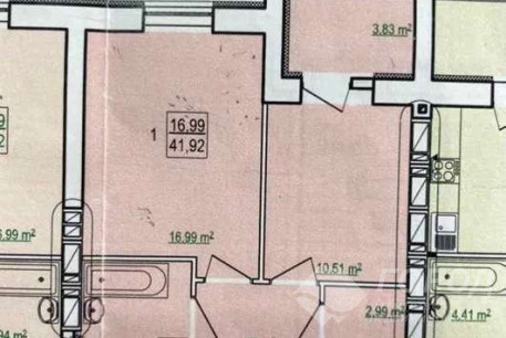 Продам 1-кімнатну квартиру в новобудові, Журавлевка, ЖК Гидропарк, Код: 502961/2