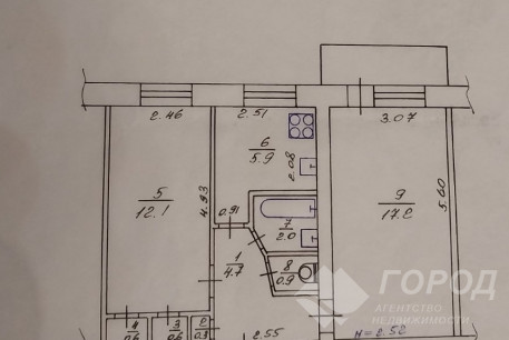 Продам 2-х кімнатну квартиру, ХТЗ, Код: 509278/20