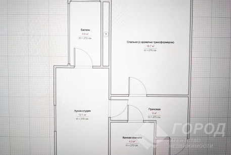 Продам 1-кімнатну квартиру в новобудові, Холодная Гора, Холодная Гора метро, Код: 515088/3