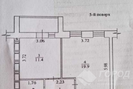 Продам 1-кімнатну квартиру в новобудові, Гагарина проспект, Проспект Гагарина метро, Код: 516937/3