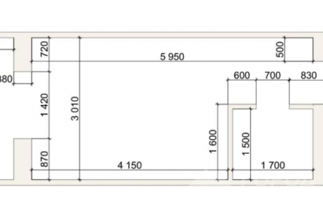 Продам 1-кімнатну квартиру в новобудові, Центральный рынок, Код: 526077/17