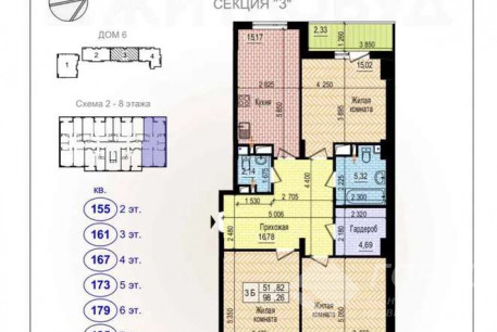 Продам 3-х кімнатну квартиру в новобудові, Новые дома, Маршала Жукова метро (Дворец спорта), Код: 539777/2